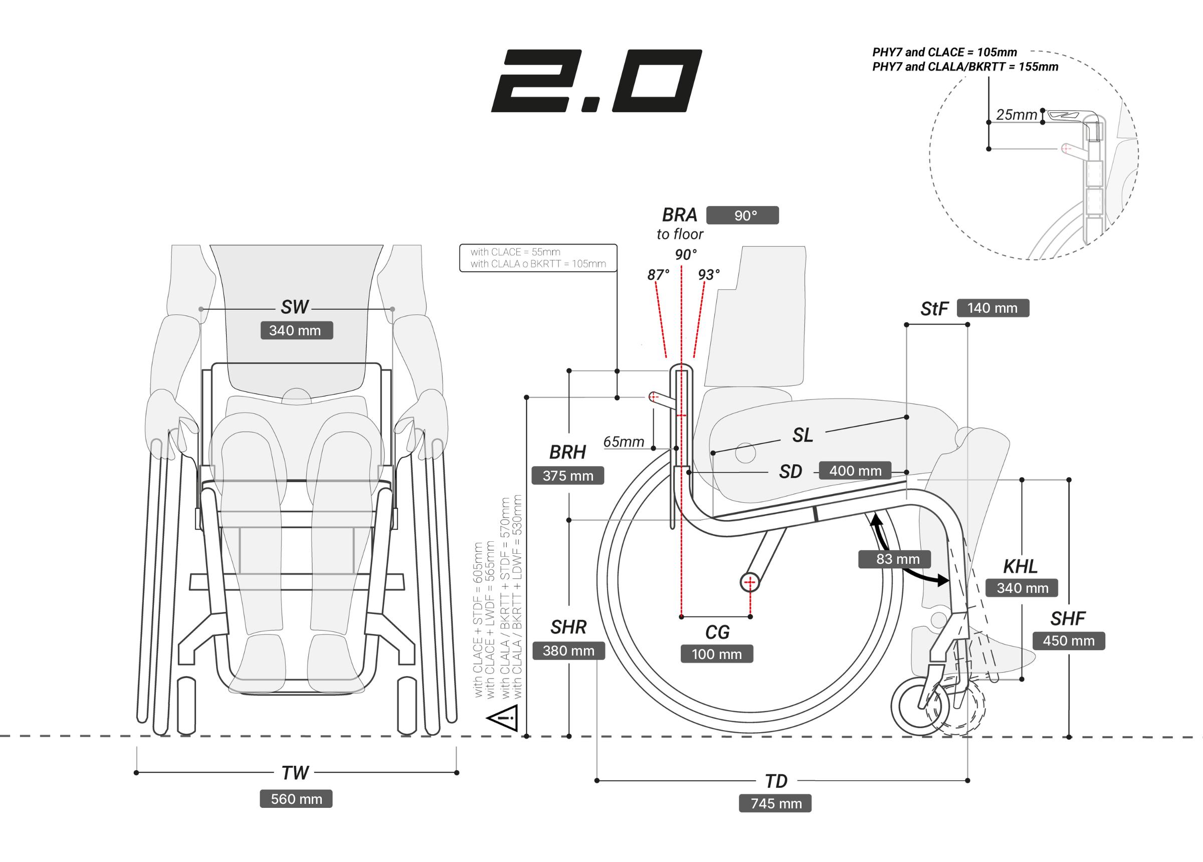 Aria 2.0Alわたくしモデルの仕様書画像